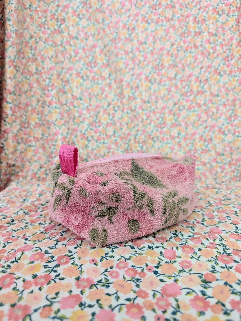 Upcycled Vintage Towel Bag
